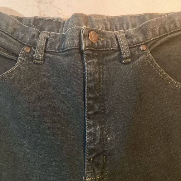 HAC TAC Ladies Jodhpurs Sz 16 Green Riding Equestrian Jeans Breeches - Picture 2 of 9